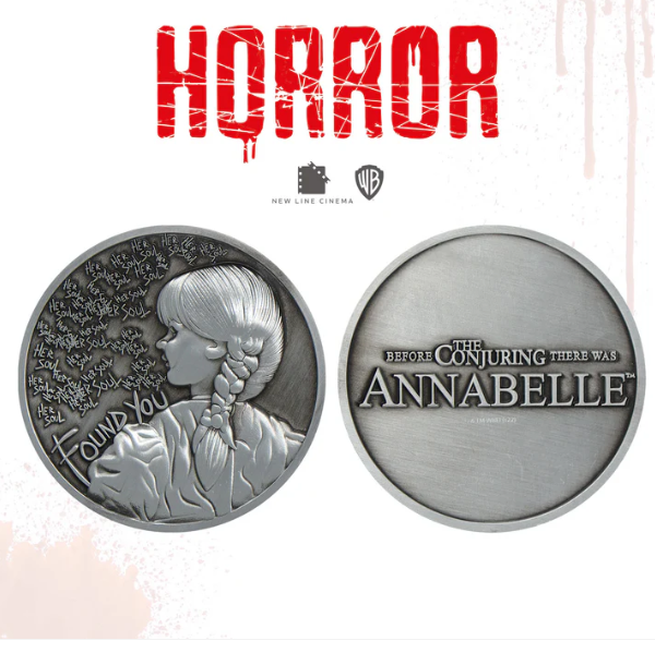 Annabelle : The Conjuring HORROR Limited Edition Collectible Medallion