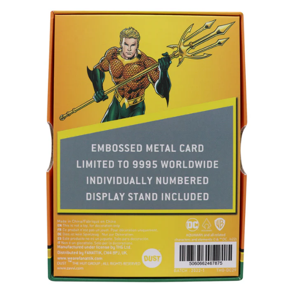 DC Comics : Limited Edition Aquaman Collectible Ingot