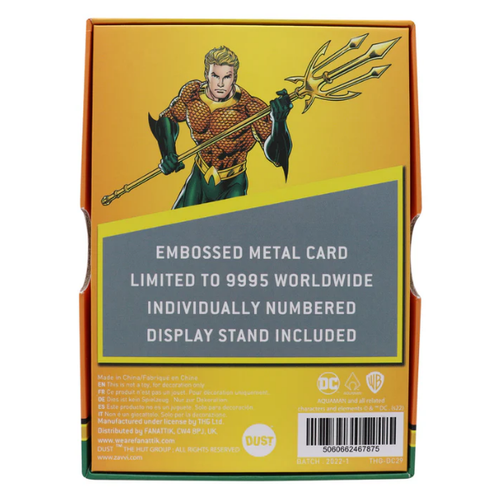 DC Comics : Limited Edition Aquaman Collectible Ingot