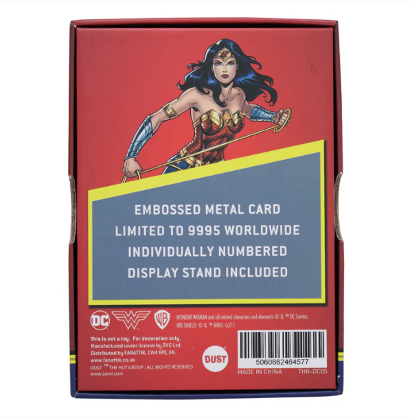 DC Comics : Limited Edition Collectible Wonder Woman Ingot