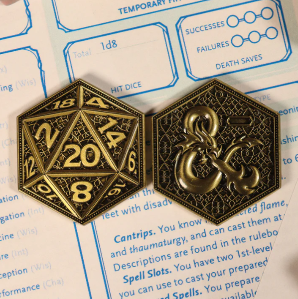 Dungeons & Dragons : Limited Edition Dice/Ampersand Collectible Coin