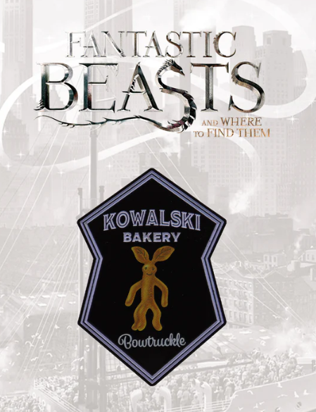 Fantastic Beasts : Limited Edition Collectible Bowtruckle Pin Badge