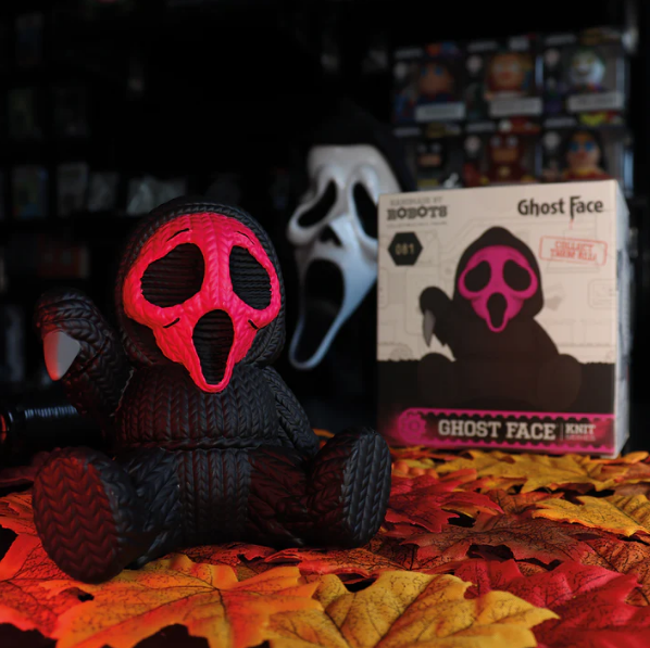 Ghostface Fluorescent Pink Collectible Vinyl Figure from Handmade By Robots