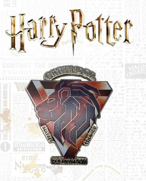 Harry Potter : Limited Edition Collectible Gryffindor House Pin Badge