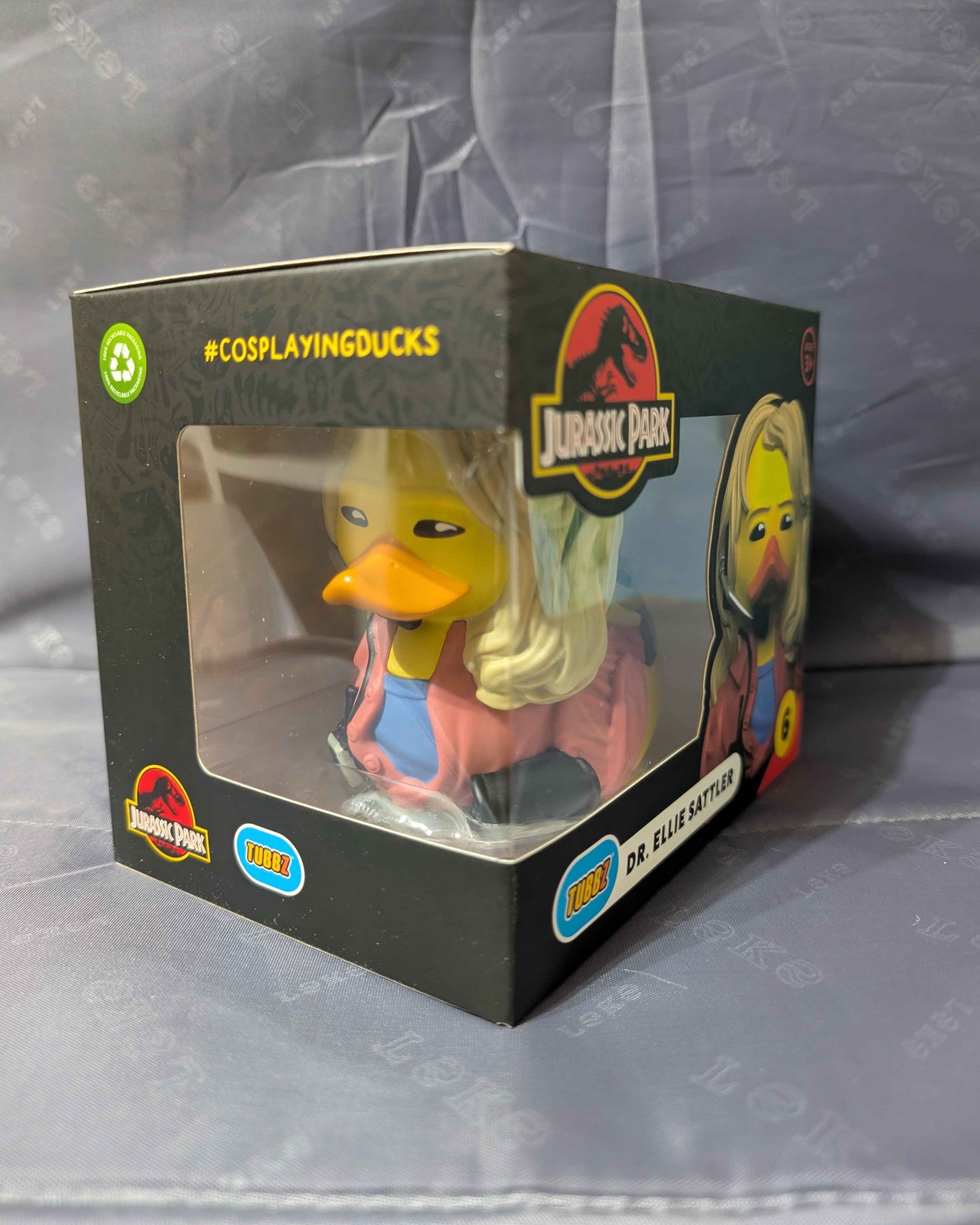 Jurassic Park : Dr. Ellie Sattler Tubbz Cosplay Duck Boxed Edition