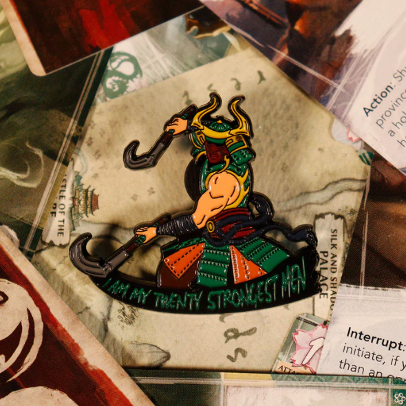 Legend of the Five Rings : Limited Edition Collectible Yoritomo Pin Badge