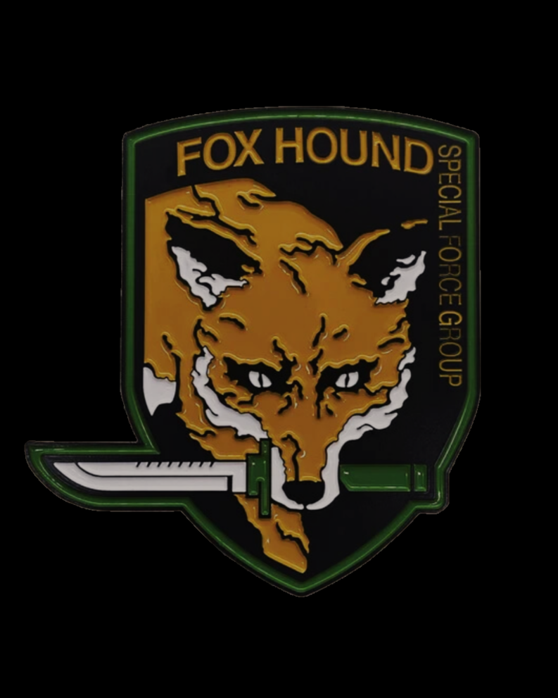Metal Gear Solid : FOXHOUND Limited Edition Collectible Metal Insignia Ingot