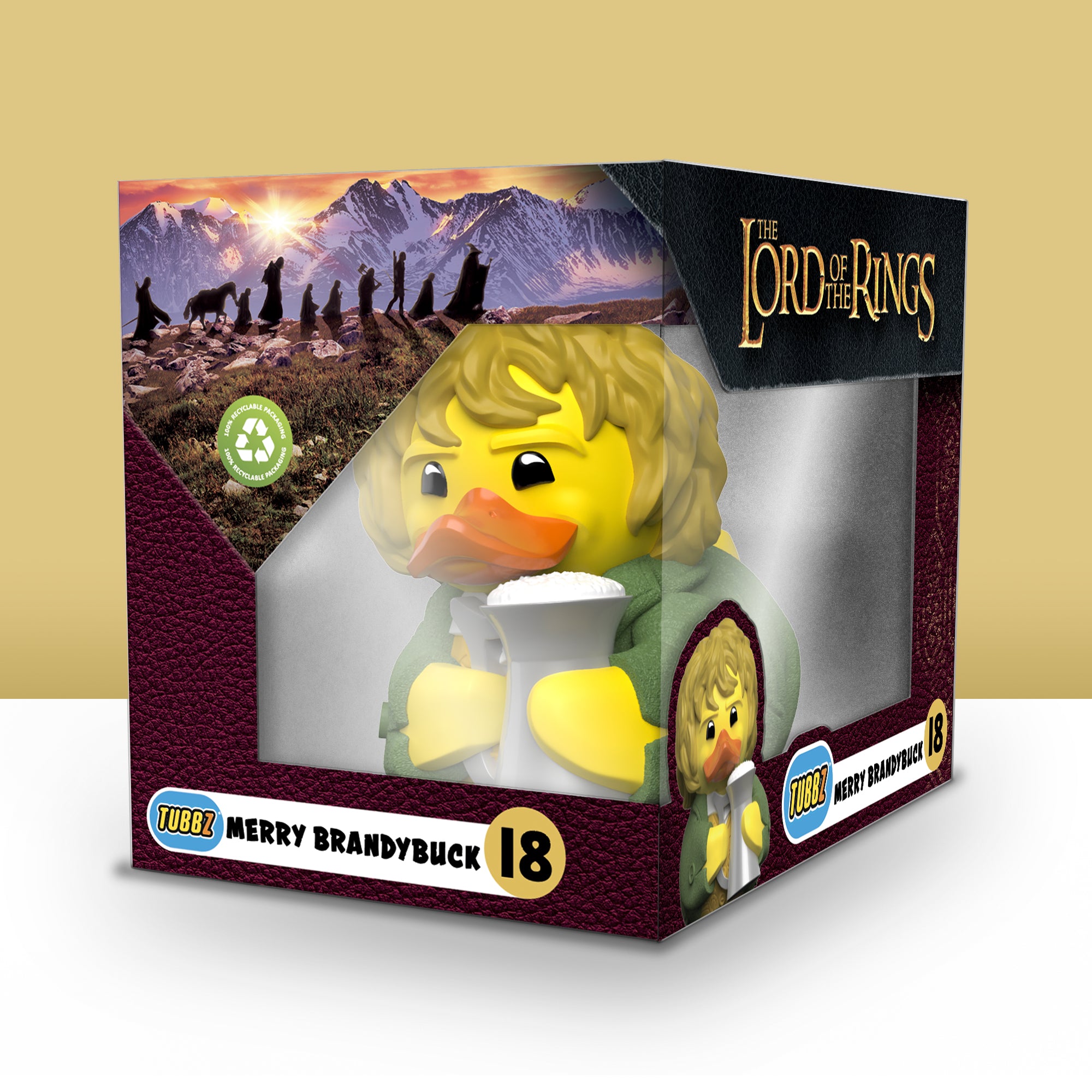 Lord of the Rings : Merry Brandybuck Tubbz Cosplay Duck Boxed Edition