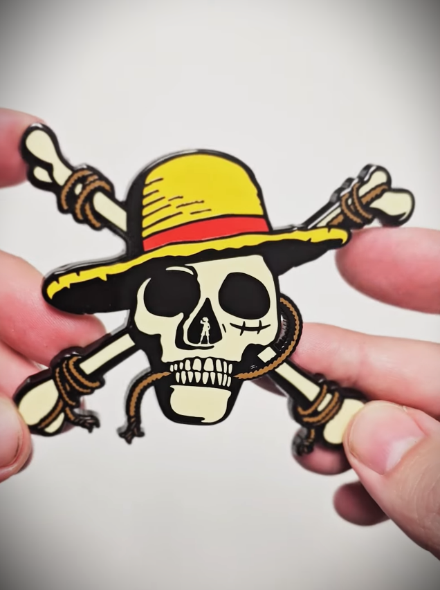 One Piece : Limited Edition Collectible Jolly Roger Medallion