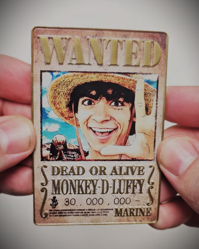 One Piece : Limited Edition Collectible Wanted Poster Ingot
