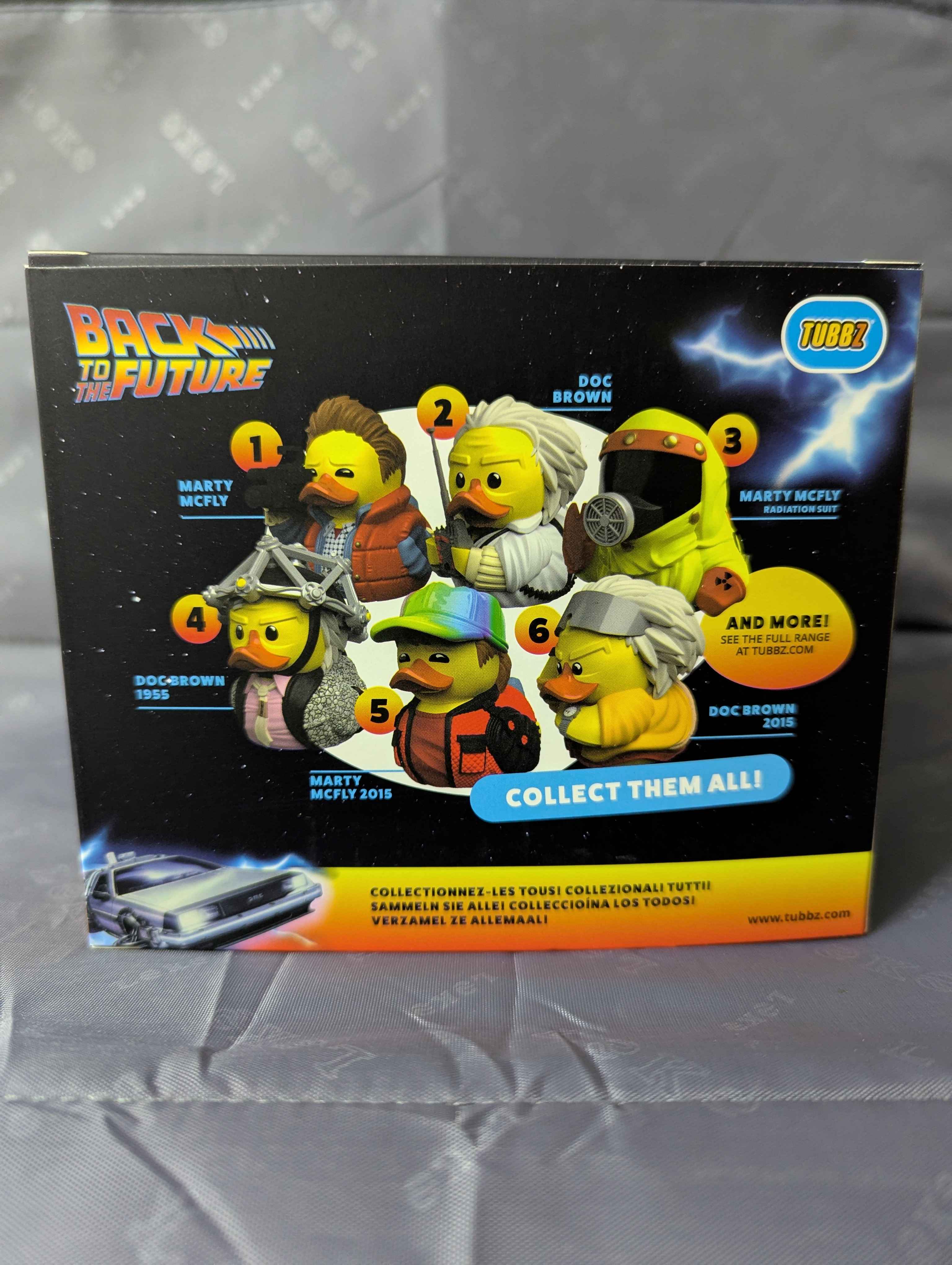 Back to the Future : Doc Brown 1950s Tubbz Cosplay Duck Boxed Edition