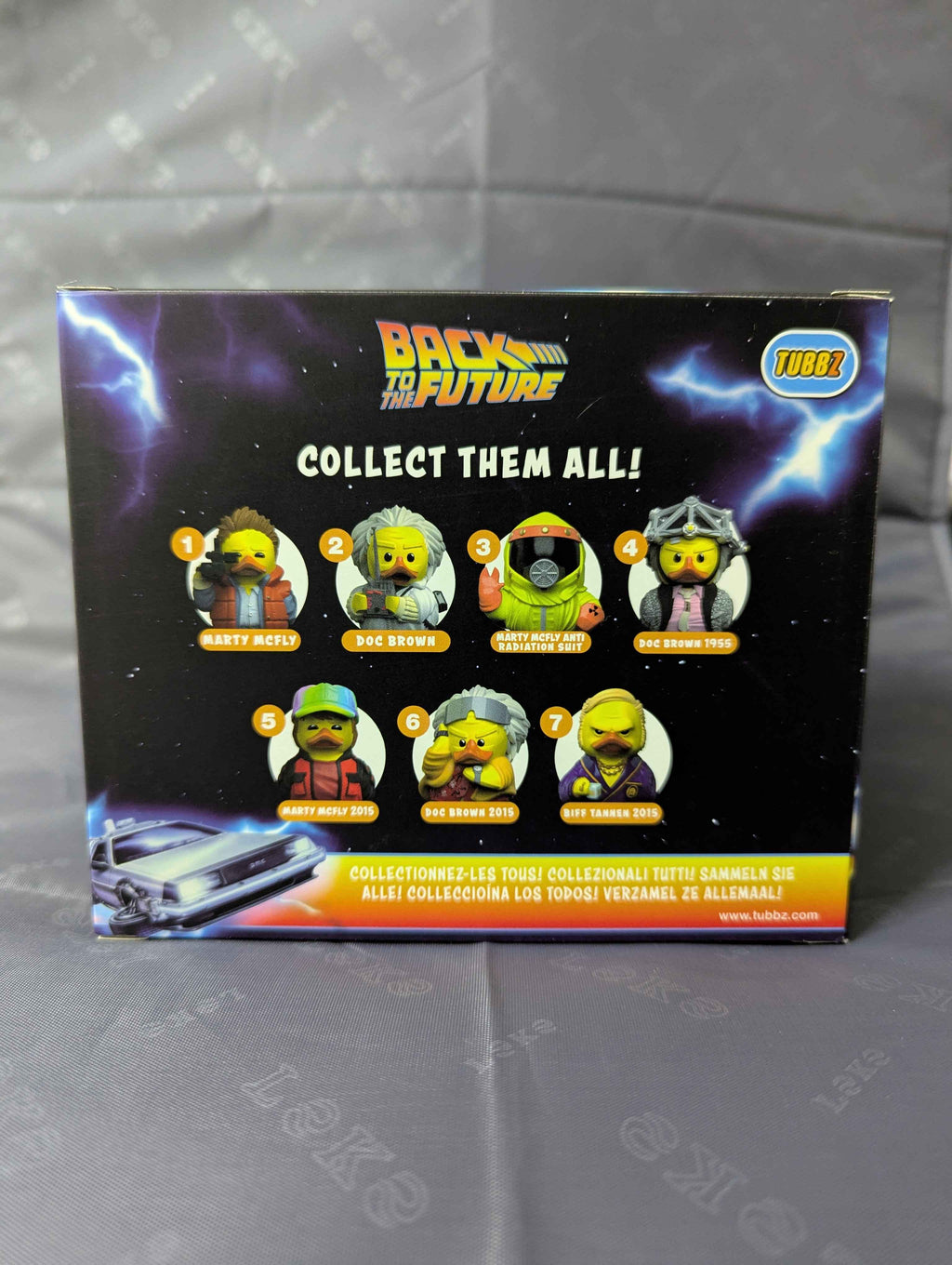 Back to the Future : Doc Brown 2015 Tubbz Cosplay Duck Boxed Edition