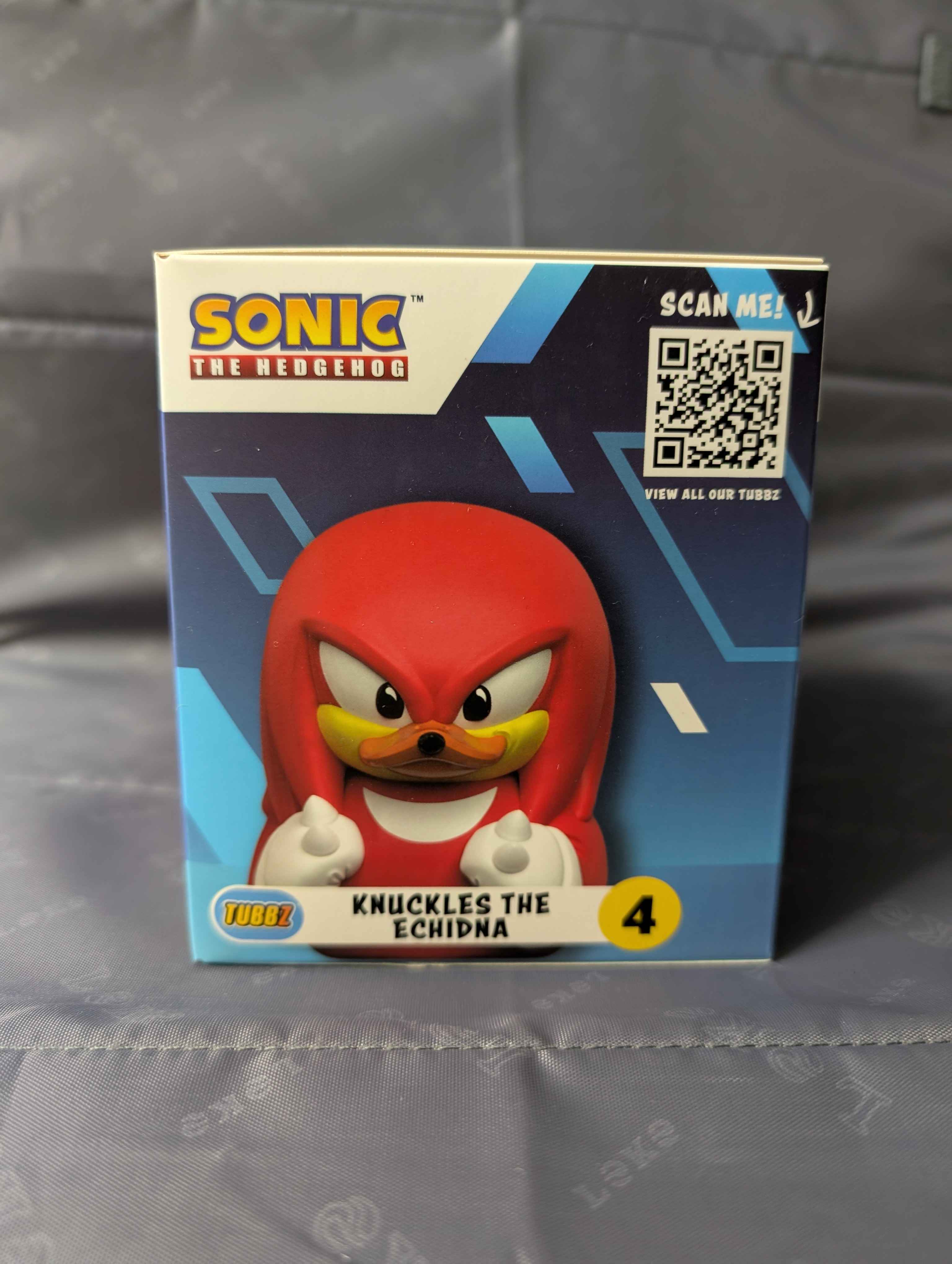 Sonic the Hedgehog : Knuckles Tubbz Cosplay Duck Boxed Edition