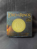 Lord Of The Rings : 24K Gold Plated Collectible Mordor Medallion & Map