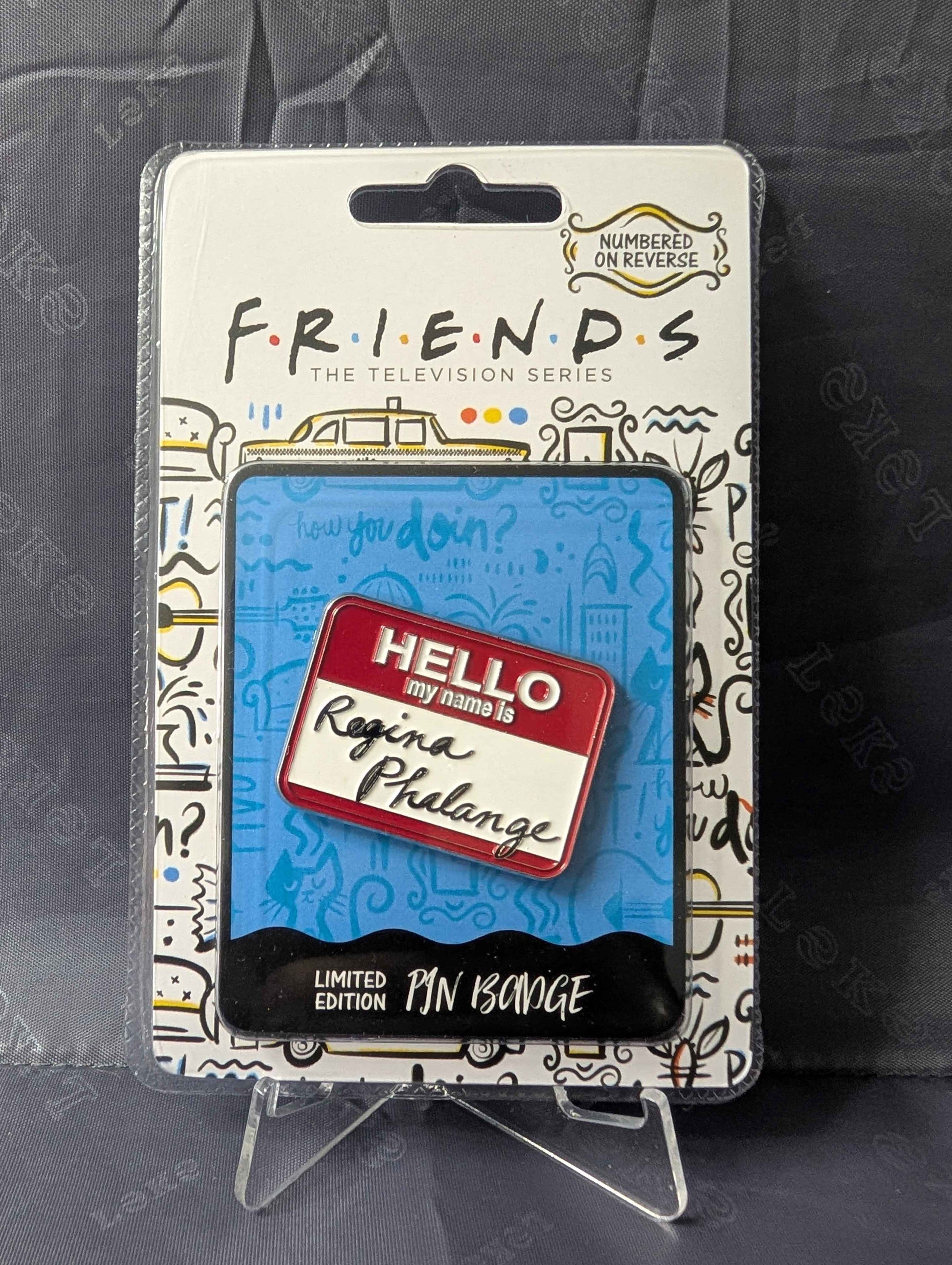 Friends : Phoebe Regina Phalange Limited Edition Collectible Pin Badge