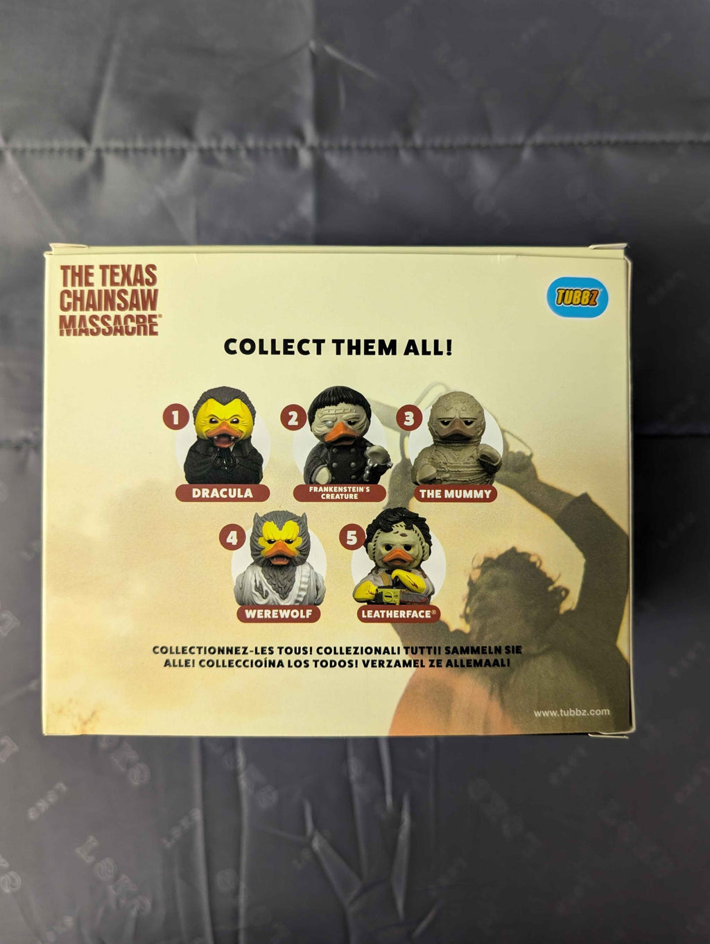 Texas Chainsaw Massacre : Leatherface Tubbz Cosplay Ducks Boxed Edition
