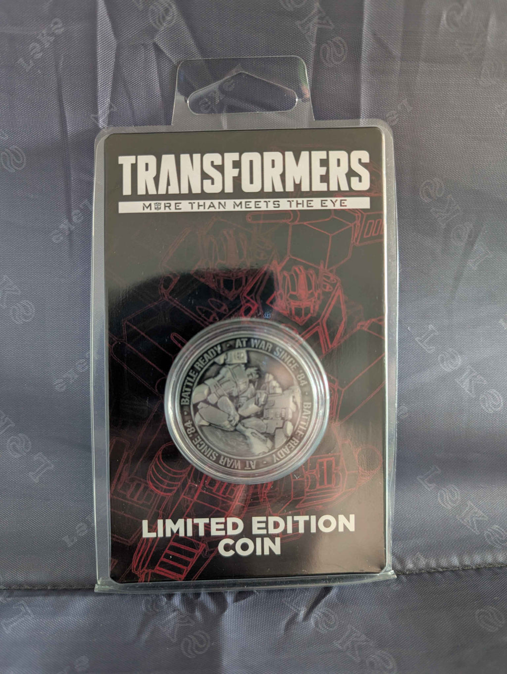 Transformers : Limited Edition " More Than Meets The Eye " Collectible Coin