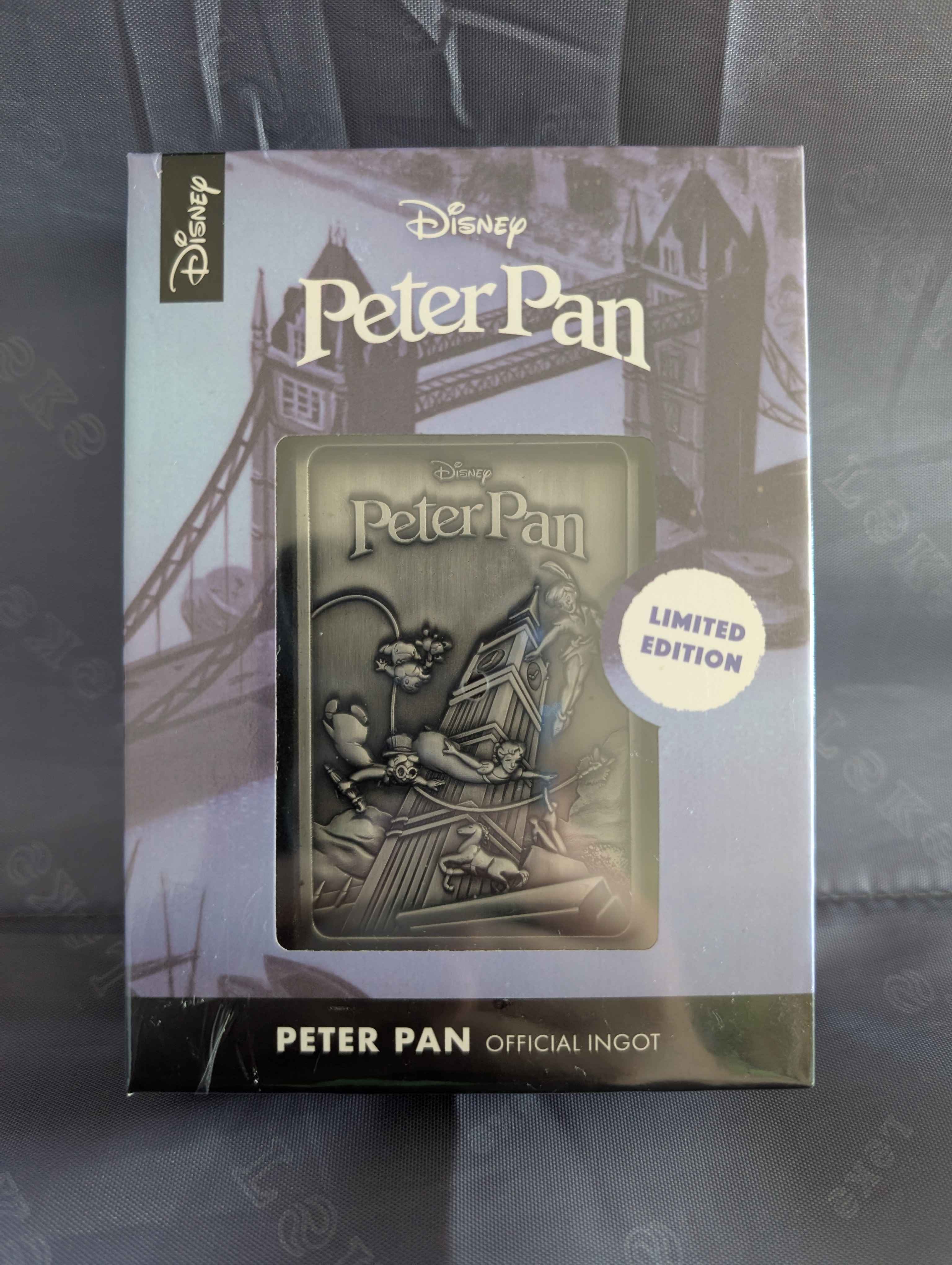 Disney : Limited Edition Collectible Peter Pan Ingot