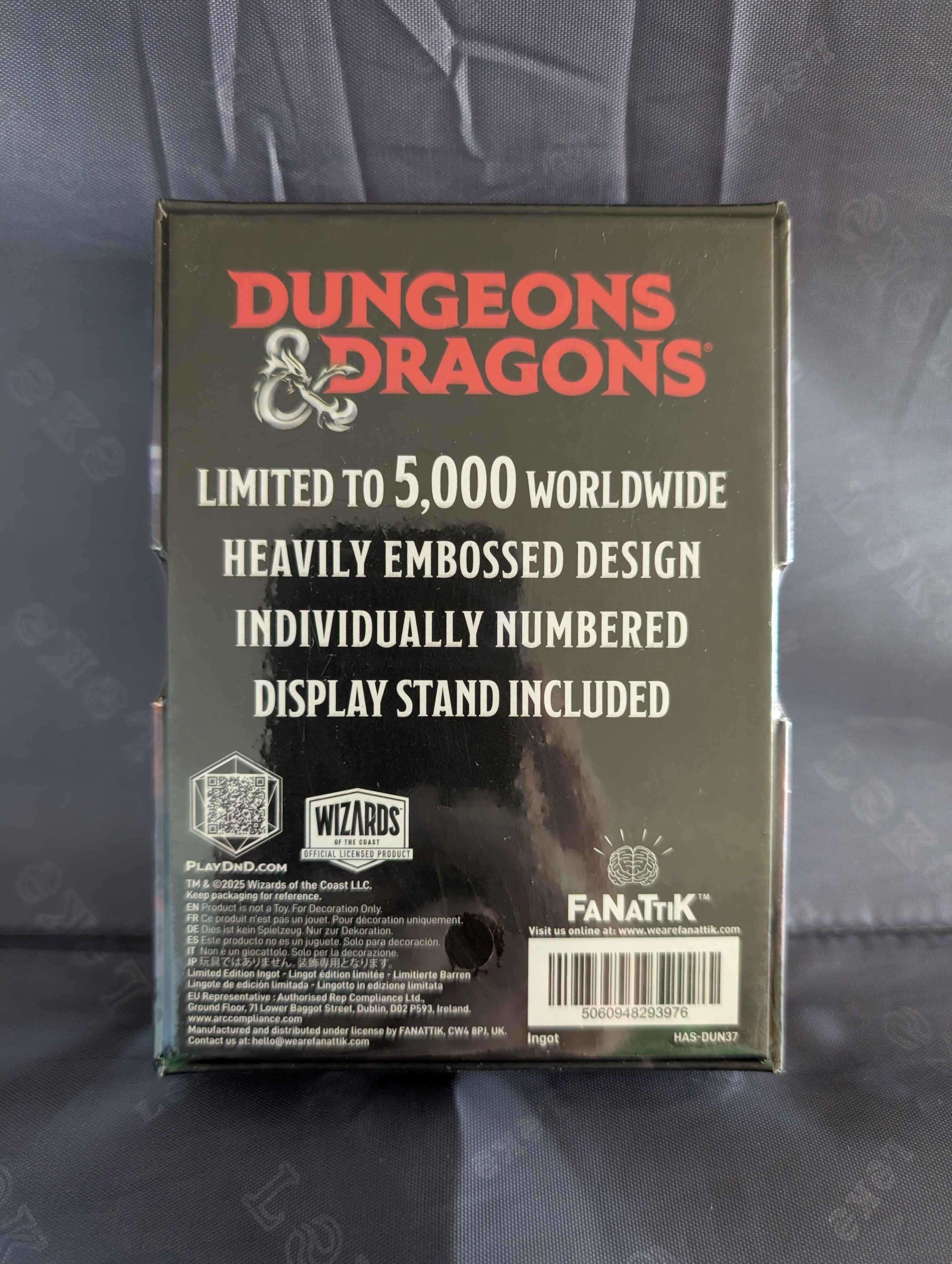 Dungeons & Dragons : Limited Edition Collectible Vecna Eve of Ruin Ingot