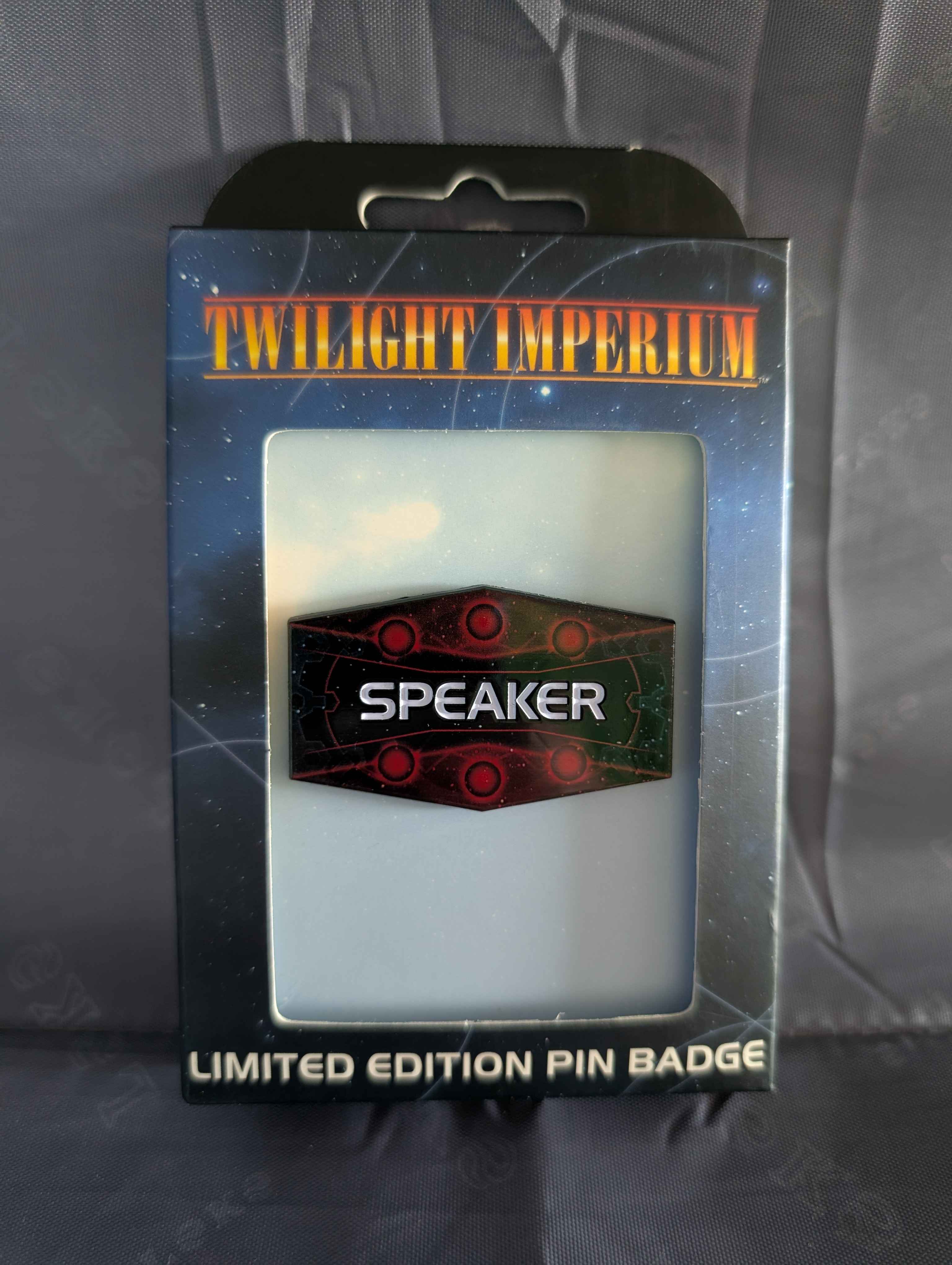 Twilight Imperium : Speaker Limited Edition Collectible Pin Badge