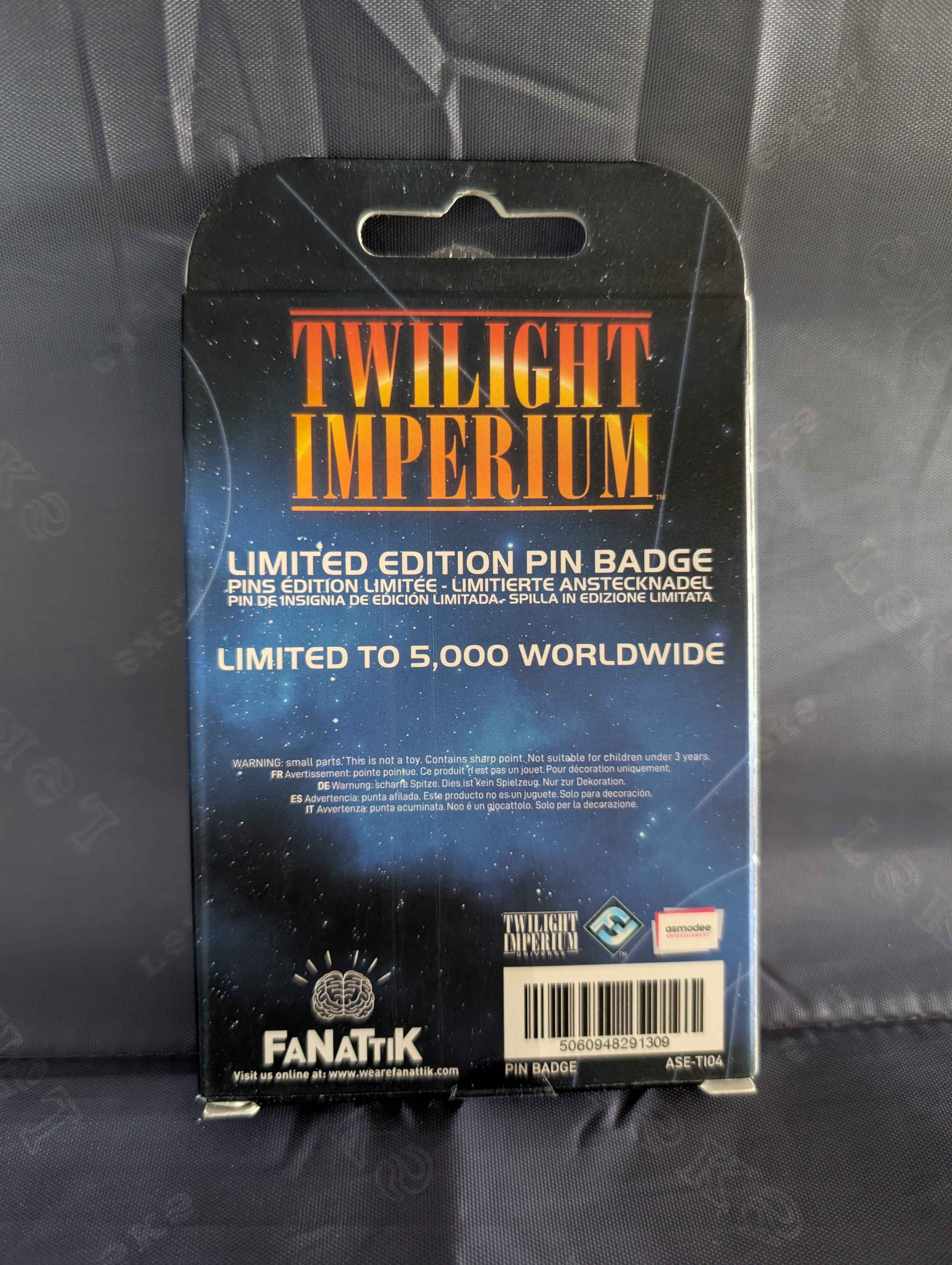 Twilight Imperium : Speaker Limited Edition Collectible Pin Badge