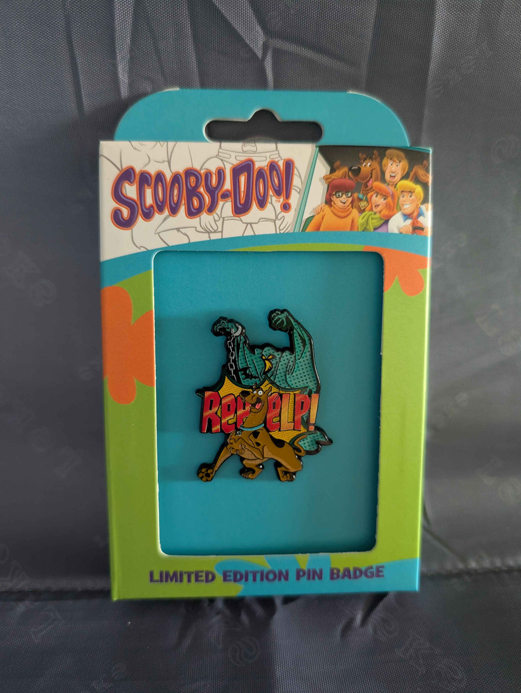 Scooby Doo : " REHELP! " Limited Edition Collectible Pin Badge