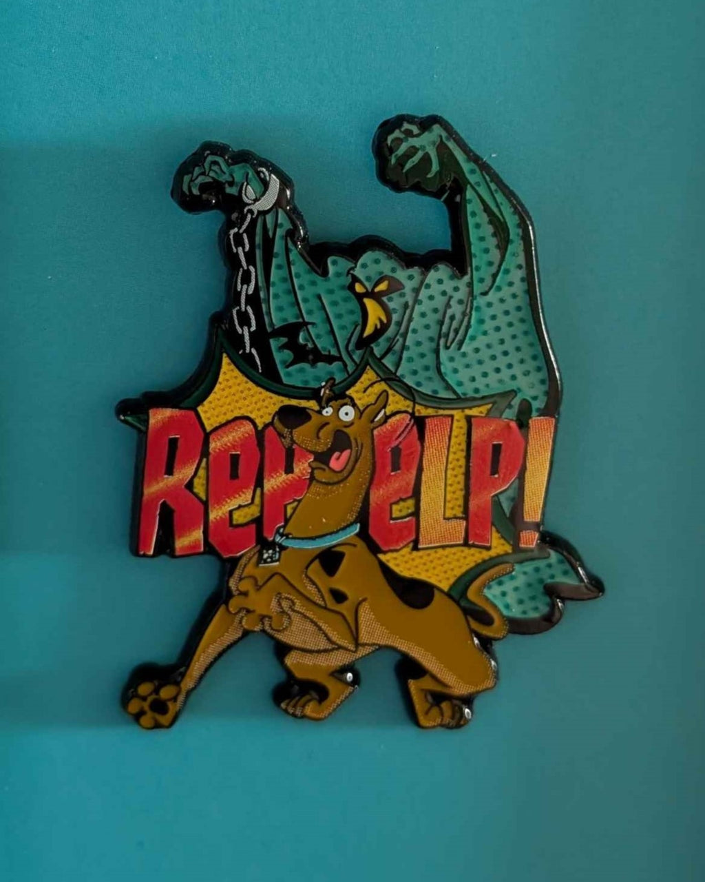 Scooby Doo : " REHELP! " Limited Edition Collectible Pin Badge