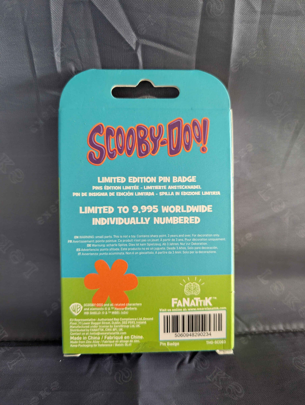 Scooby Doo : " REHELP! " Limited Edition Collectible Pin Badge
