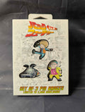Back to the Future : Limited Edition Japanese Style Triple Pin Badge Set