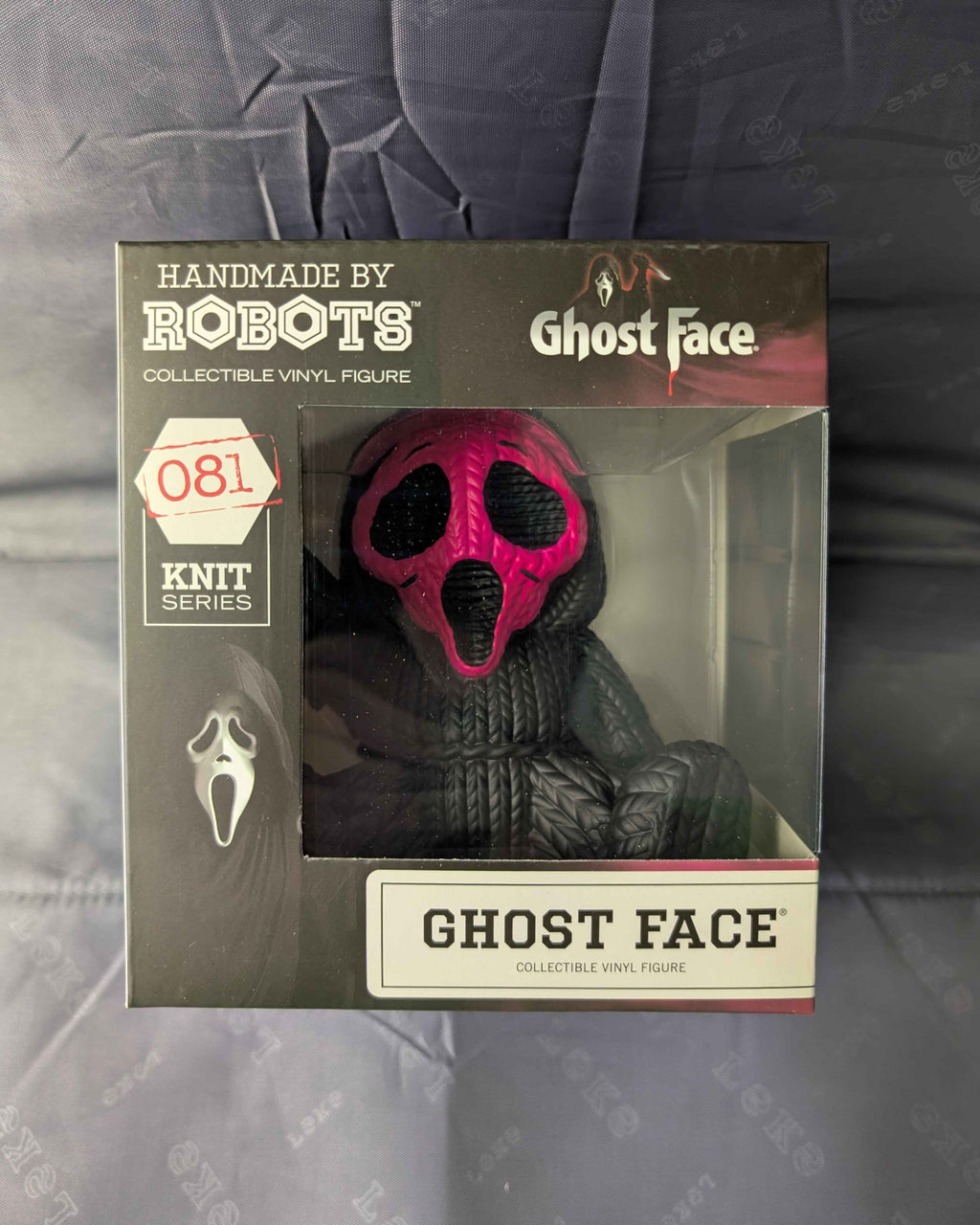 Ghostface Fluorescent Pink Collectible Vinyl Figure from Handmade By Robots