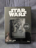 Star Wars : Limited Edition " My Only Hope " Metal Ingot Collectible