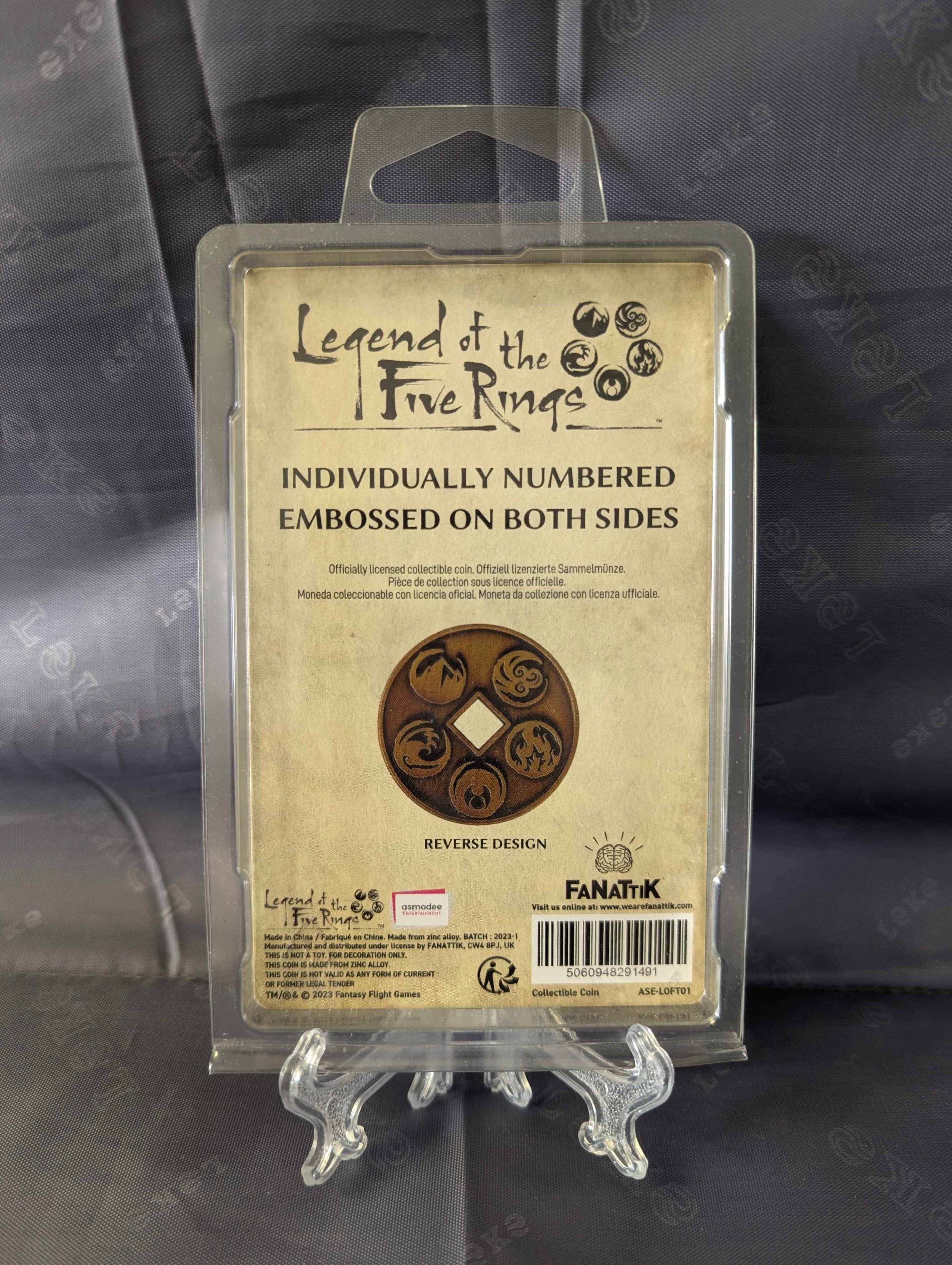 Legend of the Five Rings : Limited Edition Collectible Koku Coin