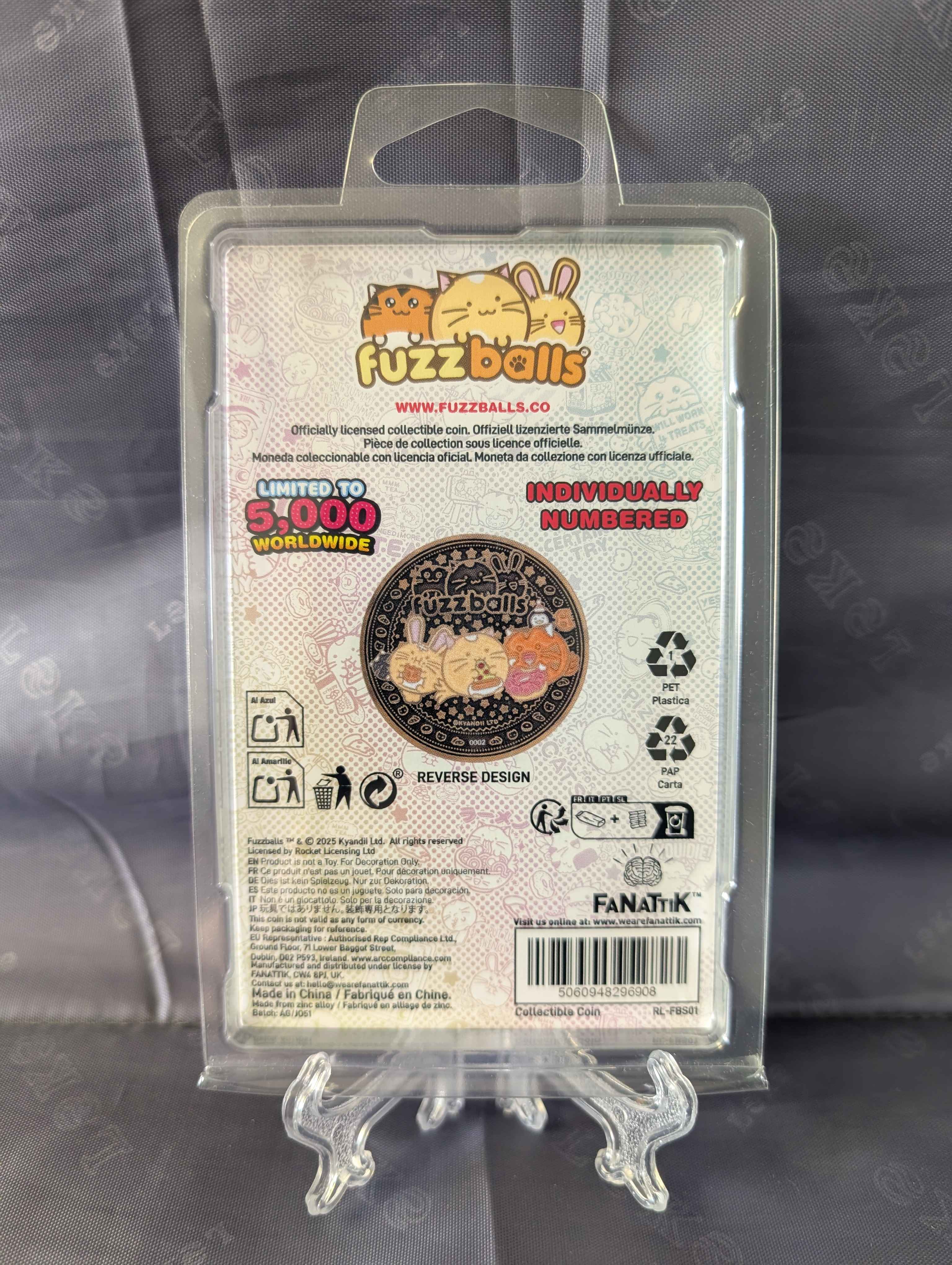 Fuzzballs : Whisky Limited Edition Collectible Coin