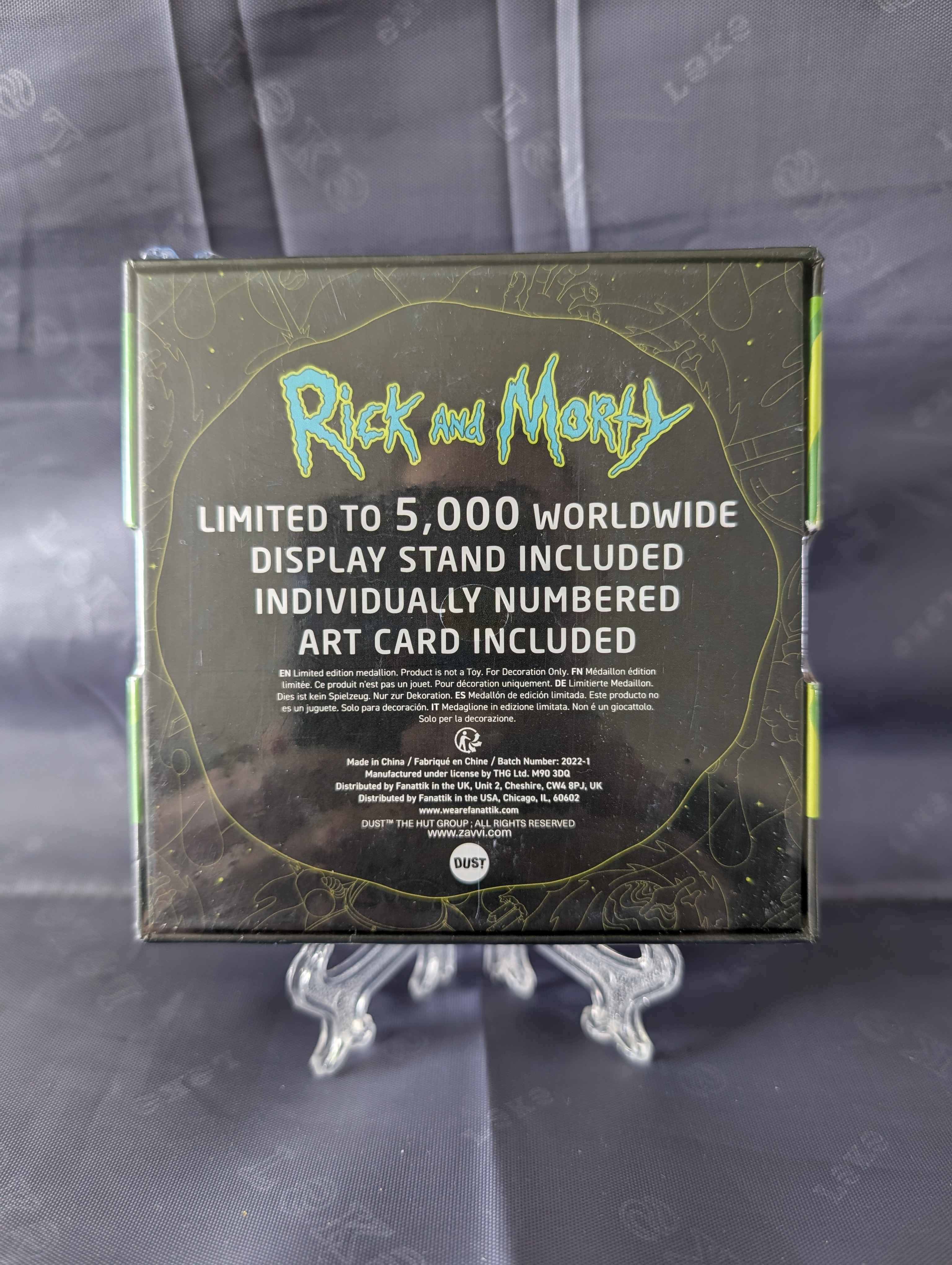 Rick & Morty : Limited Edition Collectible Ship Medallion