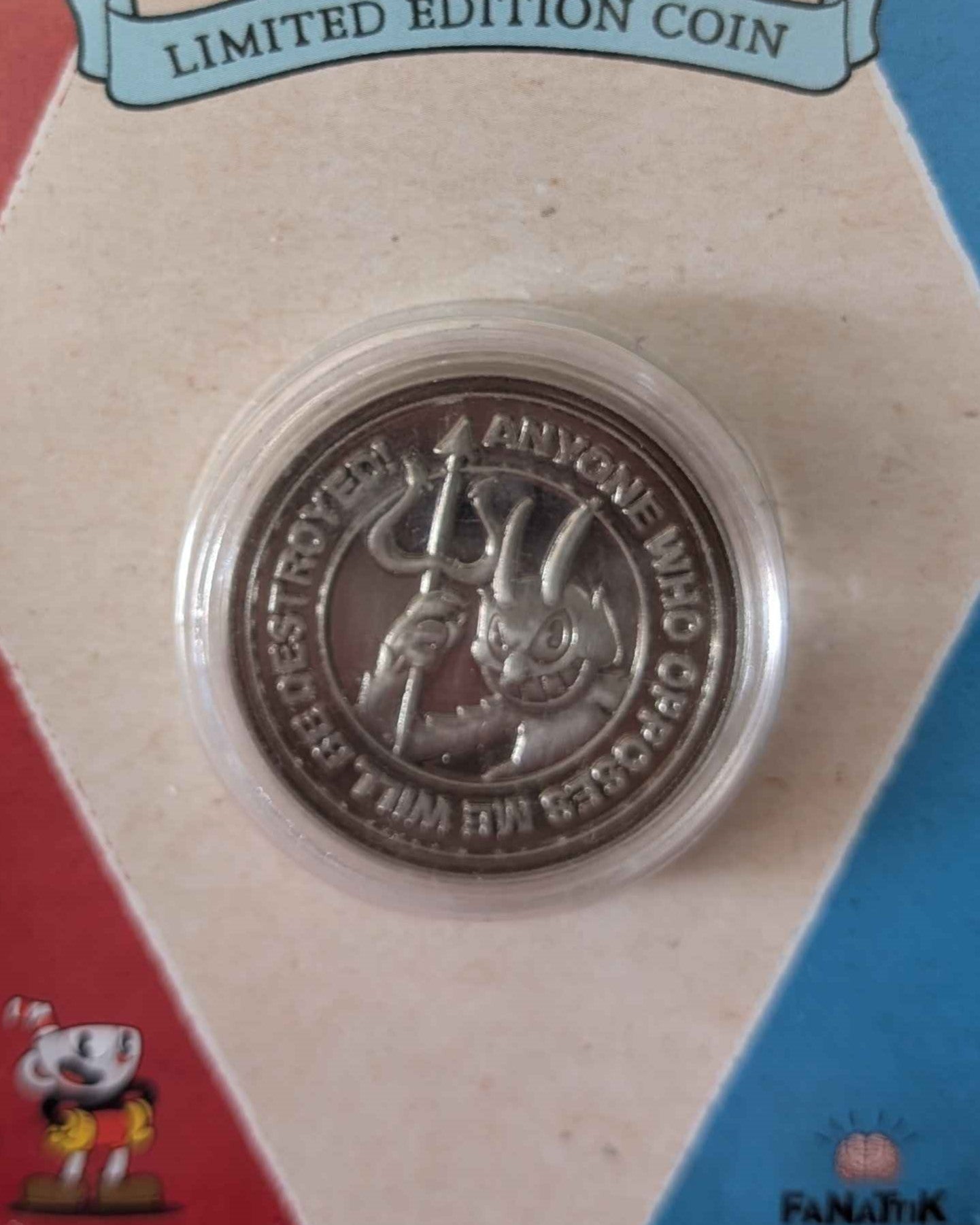 Cuphead : The Devil Limited Edition Collectible Coin