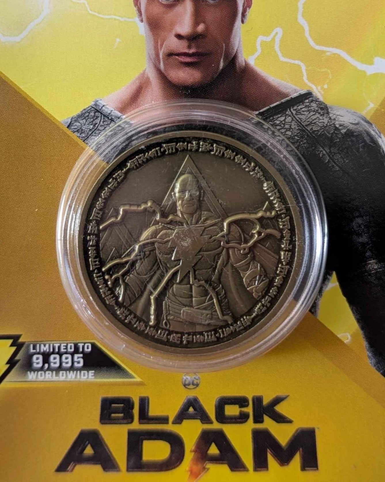 DC Movies : Black Adam Limited Edition Collectible Coin