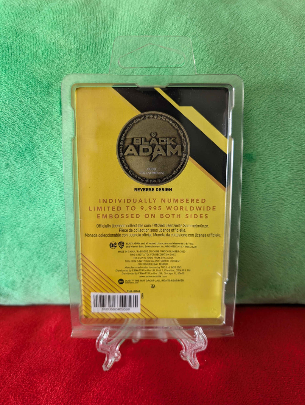 DC Movies : Black Adam Limited Edition Collectible Coin