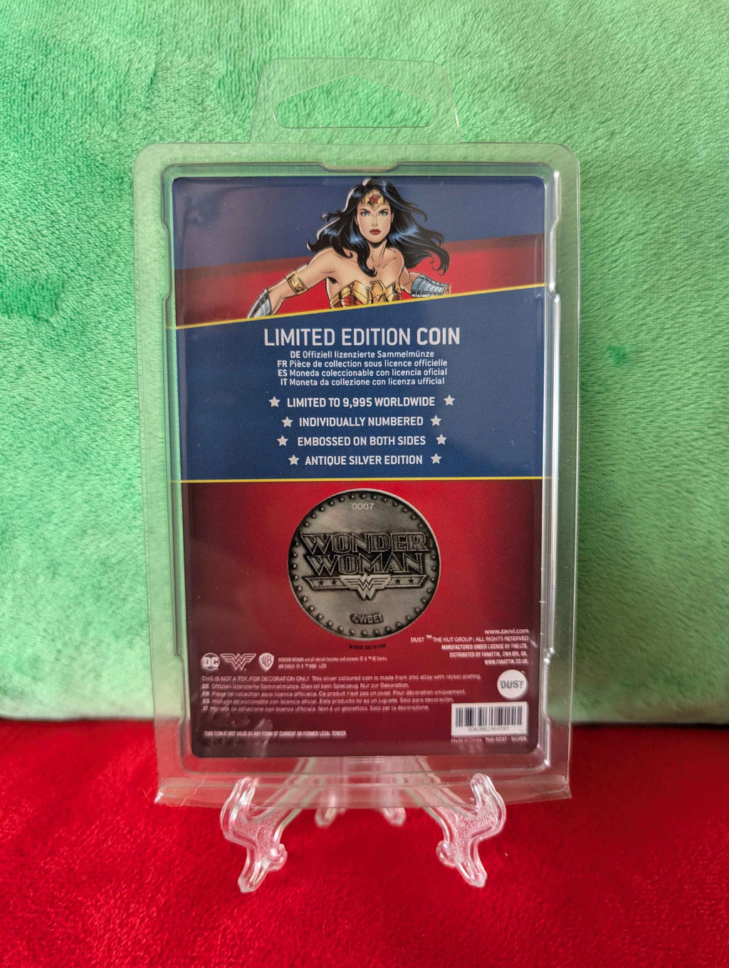 DC Comics : Wonderwoman Limited Edition Collectible Coin