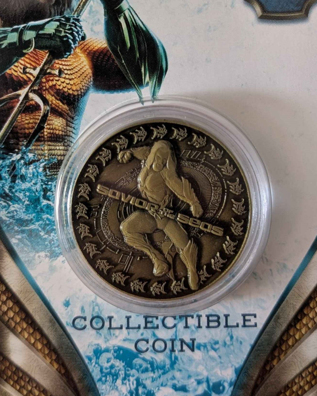 DC Movies : Aquaman Limited Edition Collectible Coin