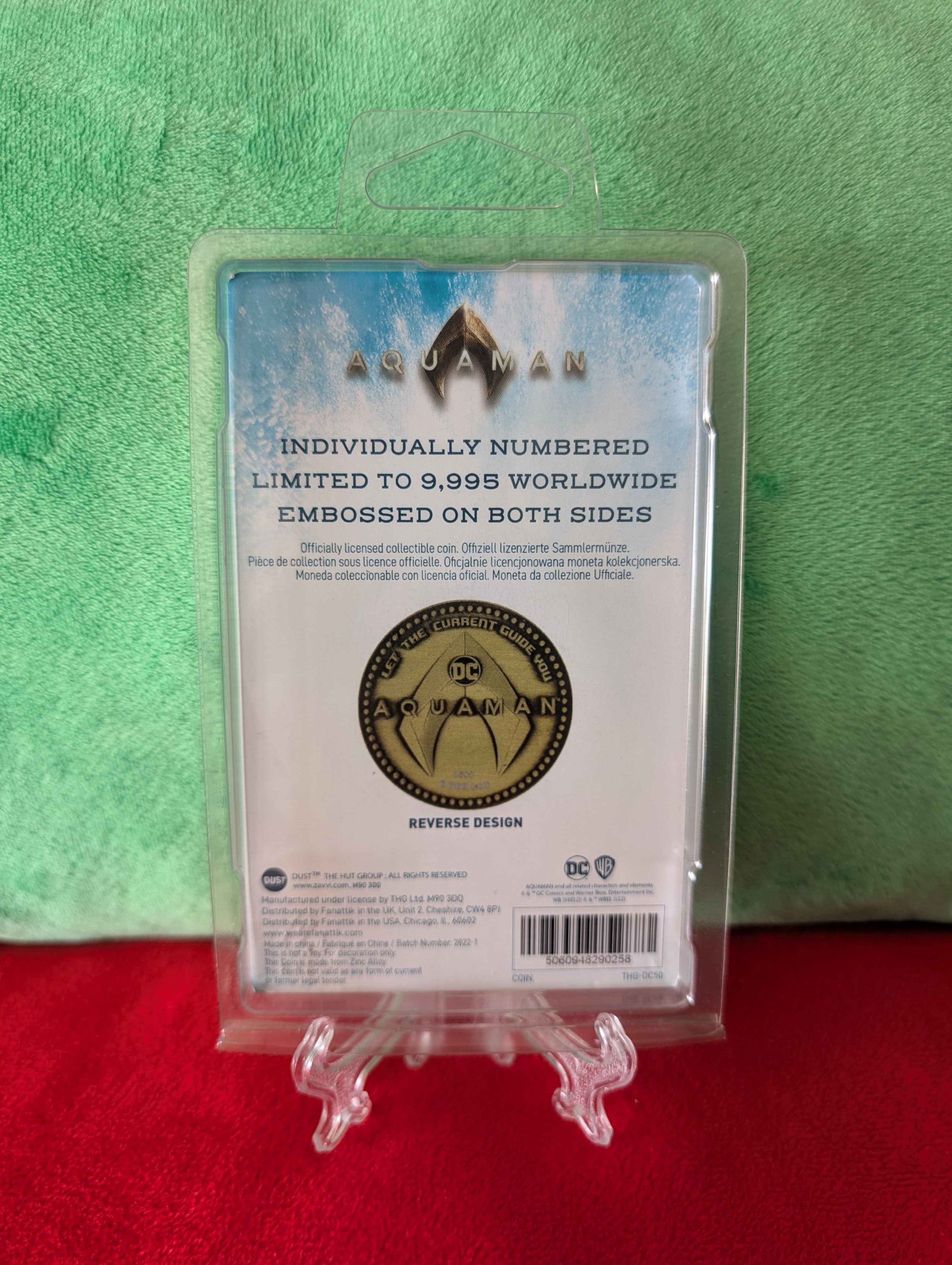 DC Movies : Aquaman Limited Edition Collectible Coin