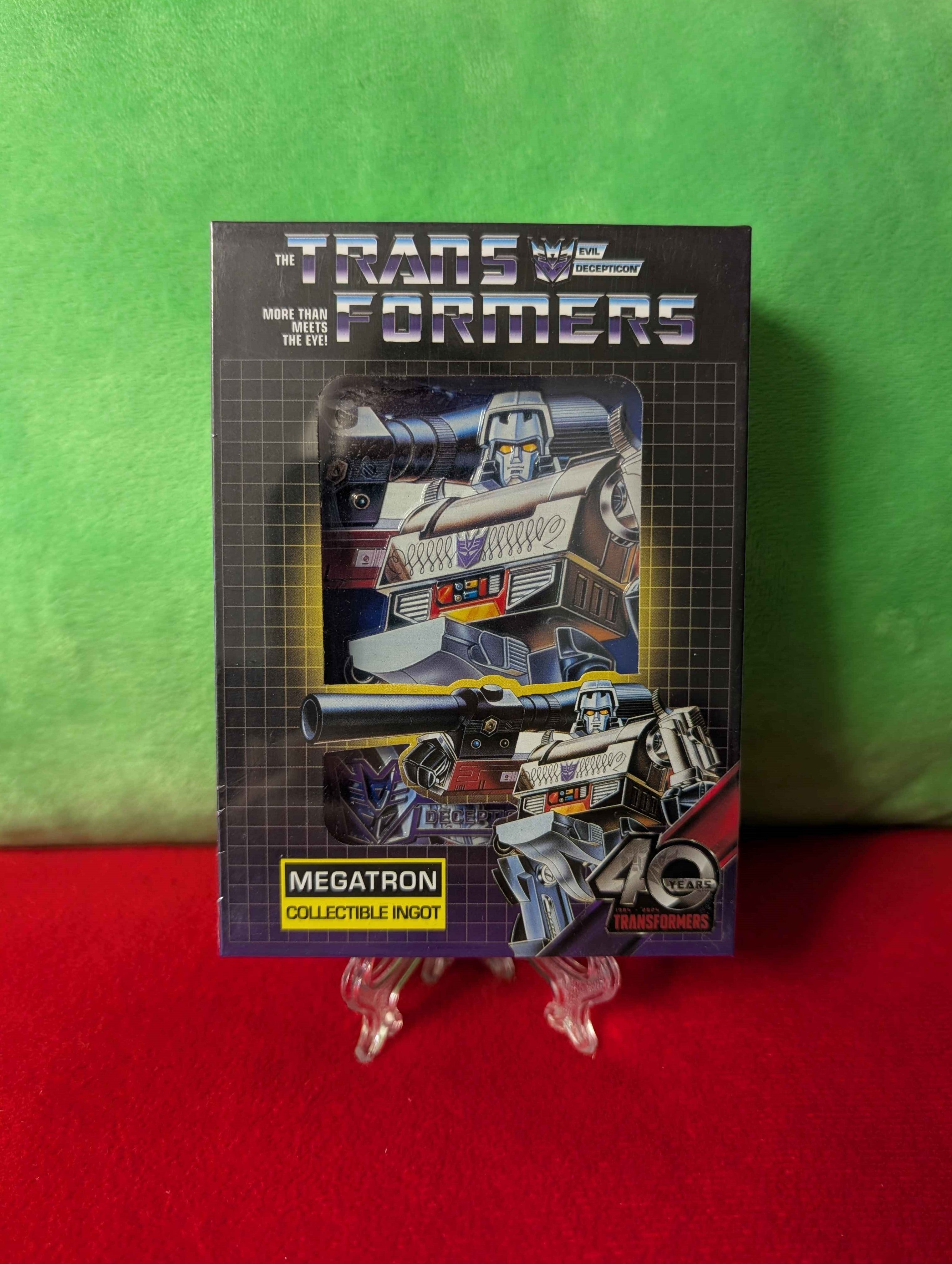 Transformers : 40th Anniversary Decepticons Limited Edition Collectible Ingot