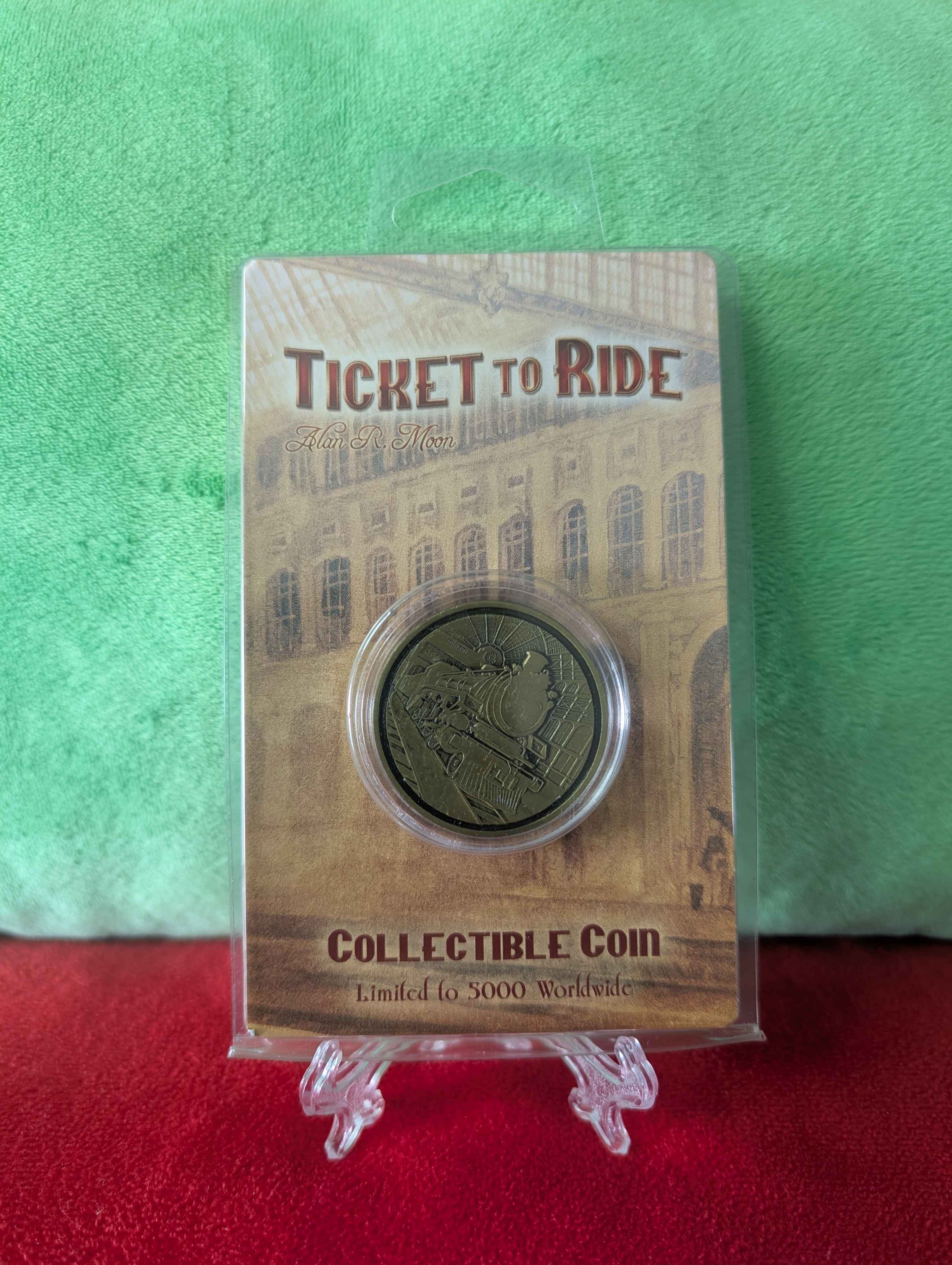 Ticket to Ride : Limited Edition Collectible Train Coin