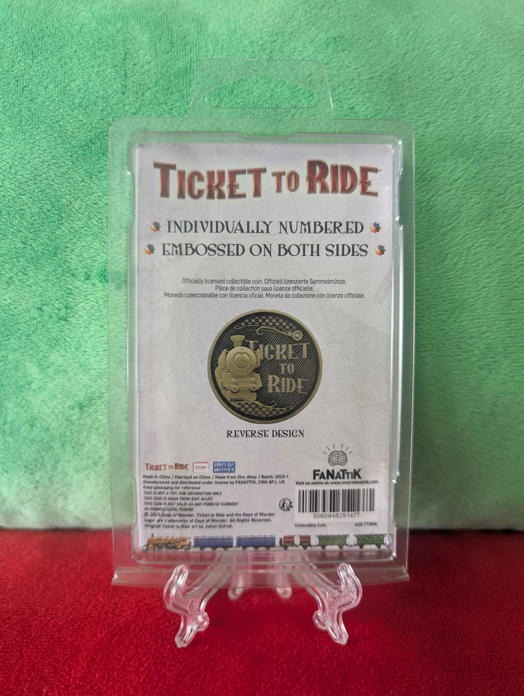 Ticket to Ride : Limited Edition Collectible Train Coin
