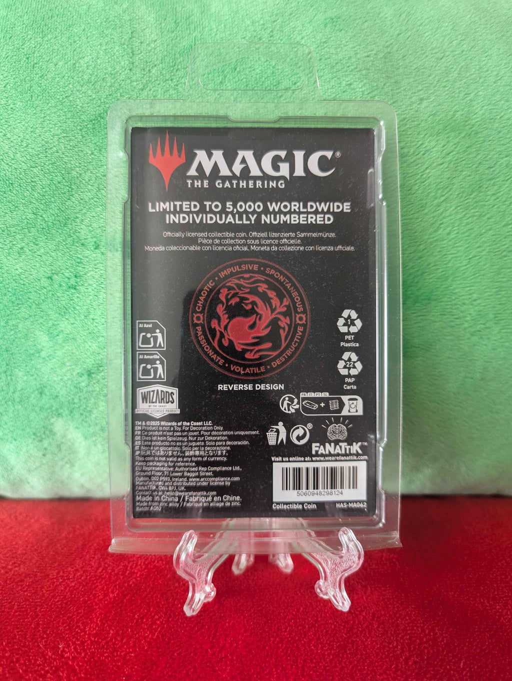 Magic The Gathering : Limited Edition Collectible Chandra Coin