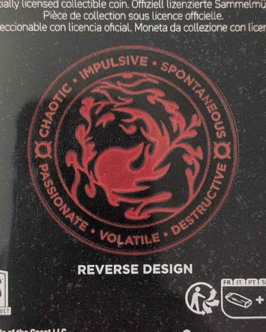Magic The Gathering : Limited Edition Collectible Chandra Coin