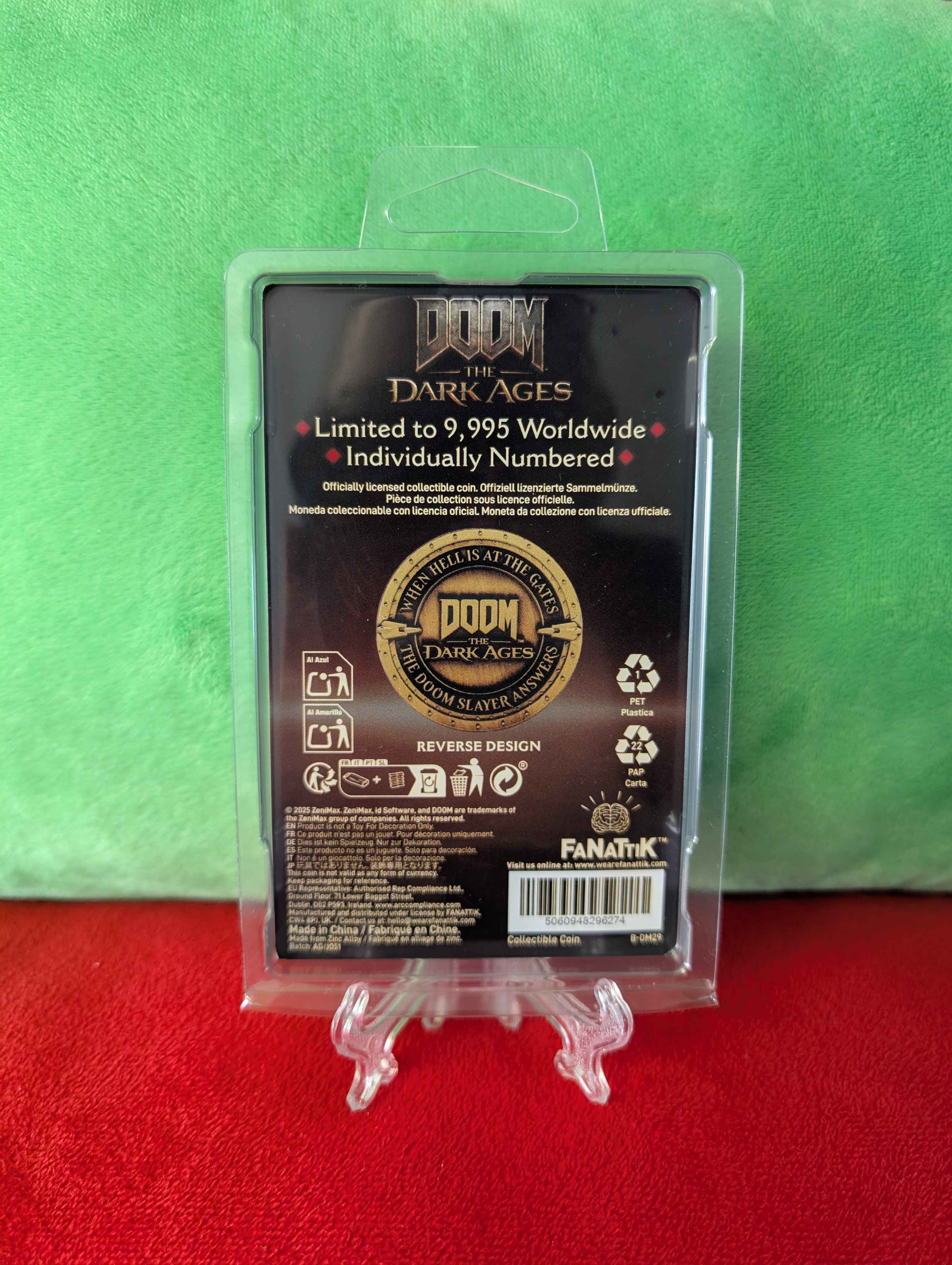 DOOM : The Dark Ages Limited Edition Collectible Coin