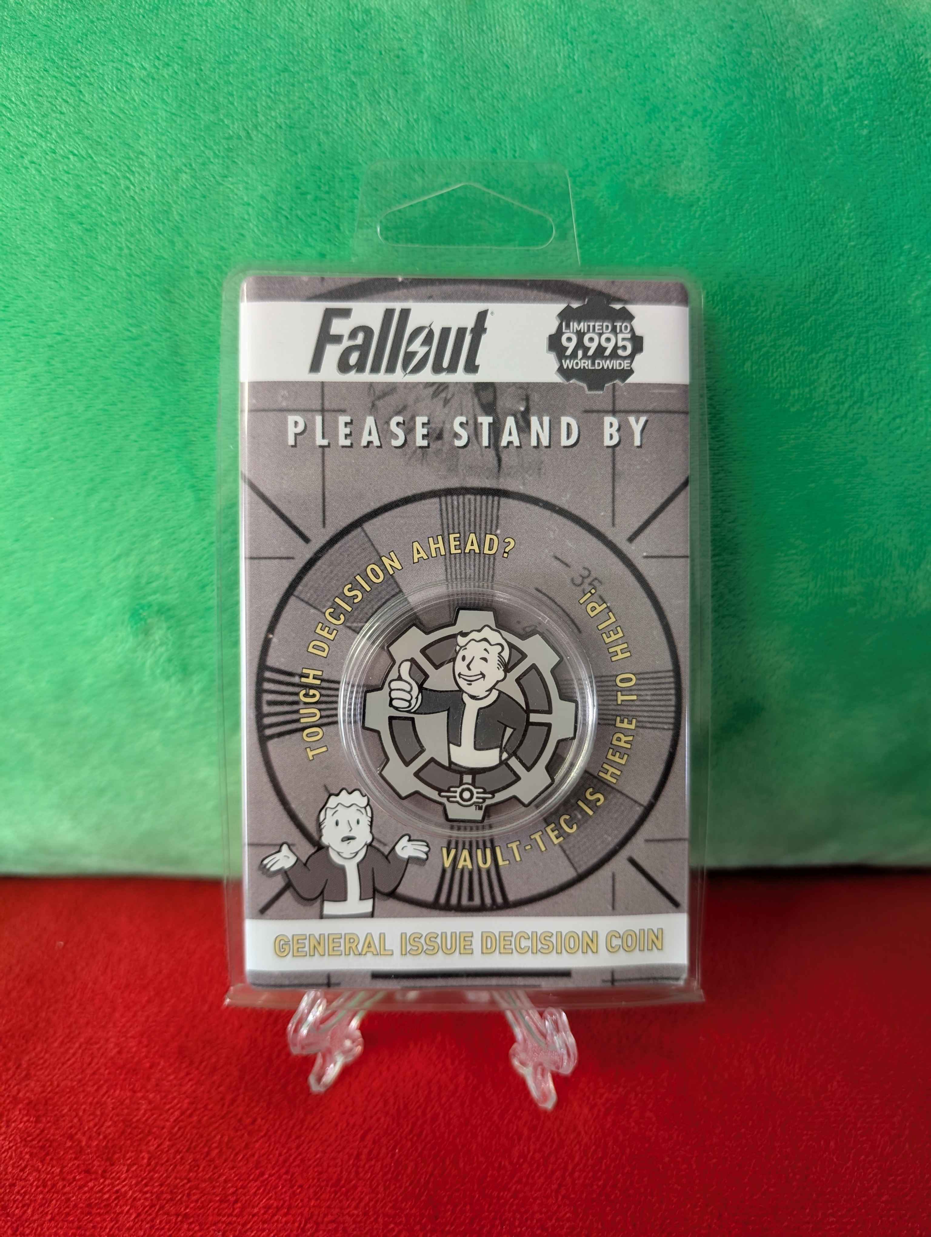 Fallout : Black & White Limited Edition Collectible Decision Flip Coin