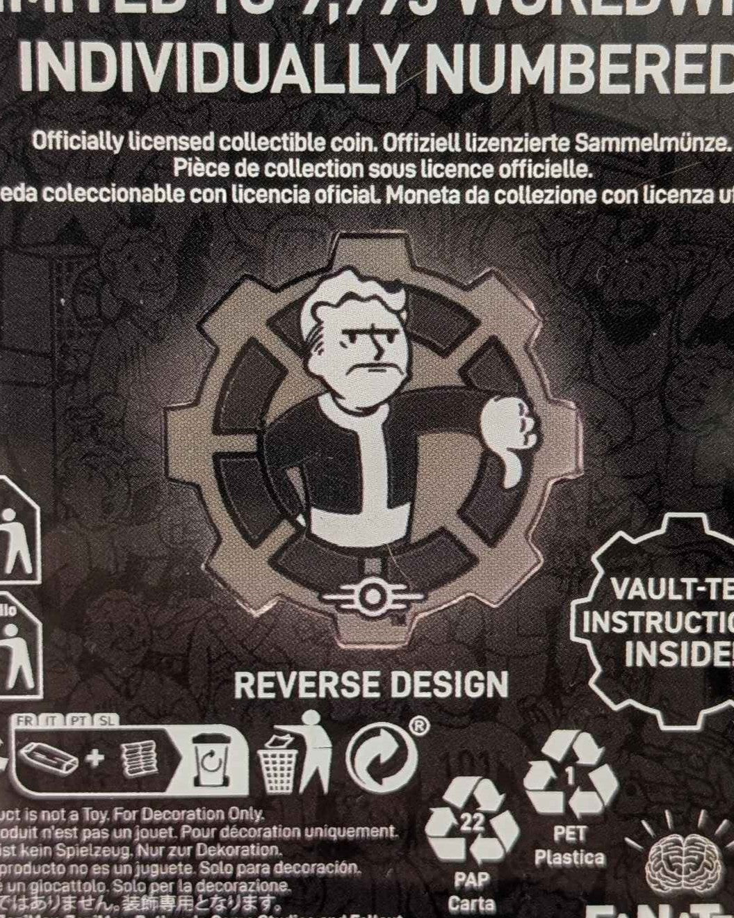 Fallout : Black & White Limited Edition Collectible Decision Flip Coin