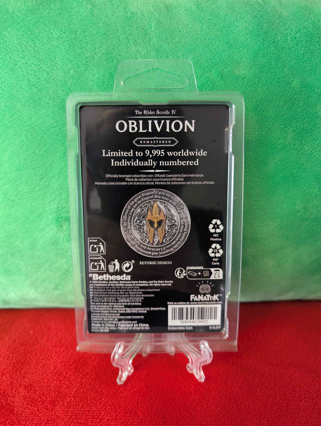 The Elder Scrolls IV: Oblivion Imperial City Coin Officially Licensed