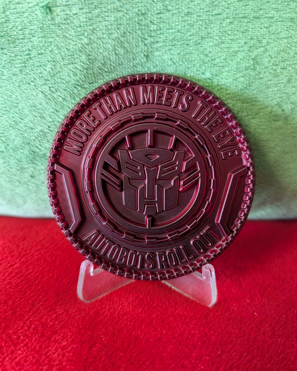 Transformers : 40th Anniversary Limited Edition Collectible Autobot Medallion